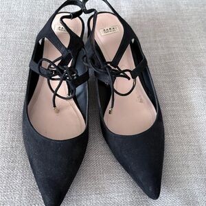 Zara Black Pointed Heels
